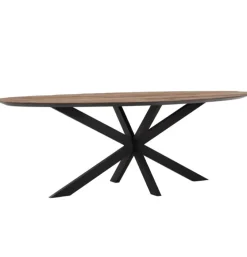 Ovale Eettafel Timeless Teakhout