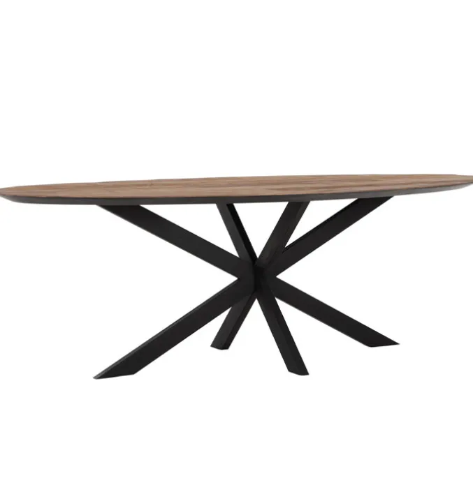 Ovale Eettafel Timeless Teakhout