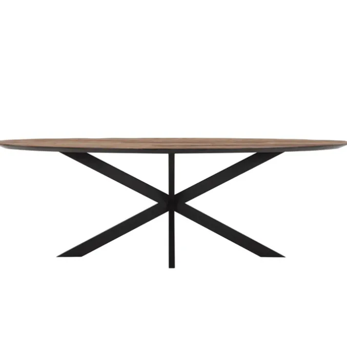 Ovale Eettafel Timeless Teakhout