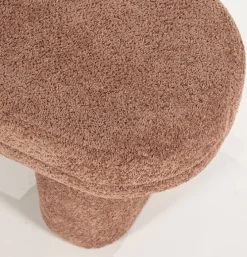 Poef Rama terracotta
