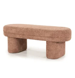 Poef Rama terracotta