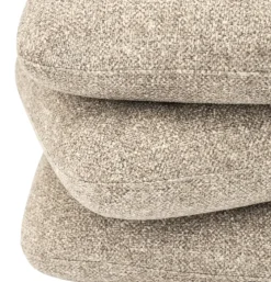 Poef taupe