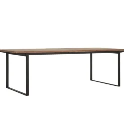 Rechthoekige Eettafel Odeon Teakhout