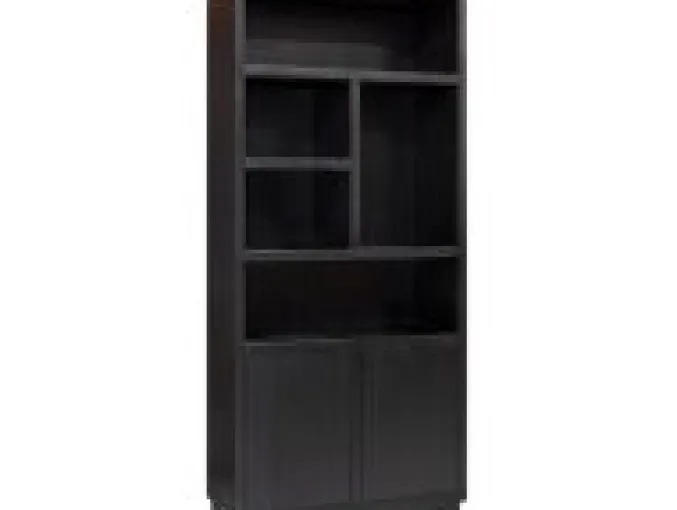 Richmond boekenkast Oakura zwart