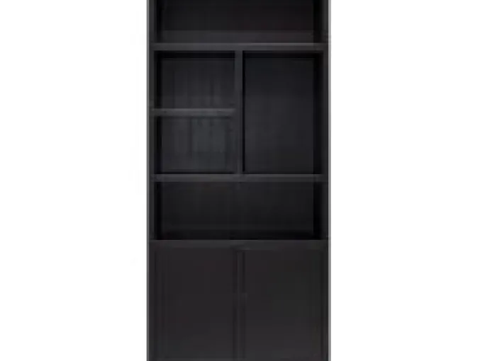 Richmond boekenkast Oakura zwart