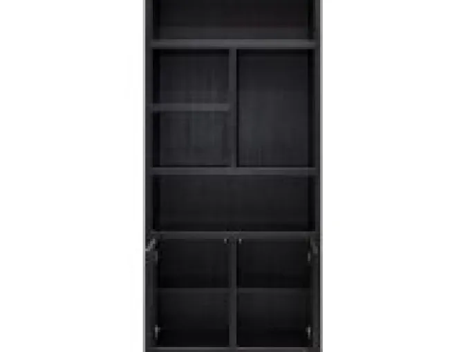 Richmond boekenkast Oakura zwart