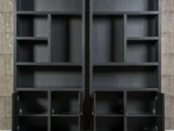 Richmond boekenkast Oakura zwart