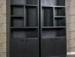 Richmond boekenkast Oakura zwart