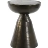 Ronde Bijzettafel Porano Brons