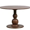 Ronde Eettafel Blanco Mangohout Bruin