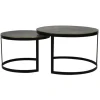 Salontafel Set Tarente Antiek Brons