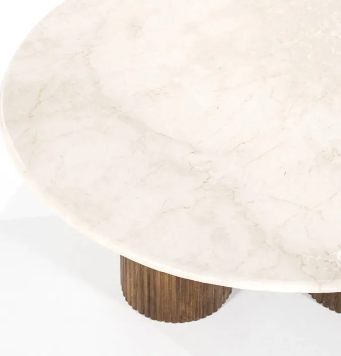 Salontafel Xavi wit marmer