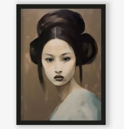Schilderij Tsuru