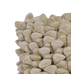 Sierkussen Pebble wit