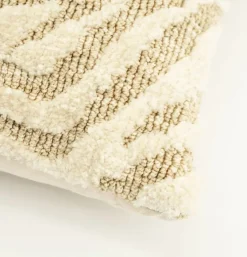 Sierkussen Sebra beige