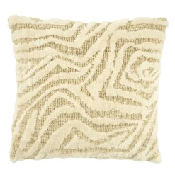 Sierkussen Sebra beige