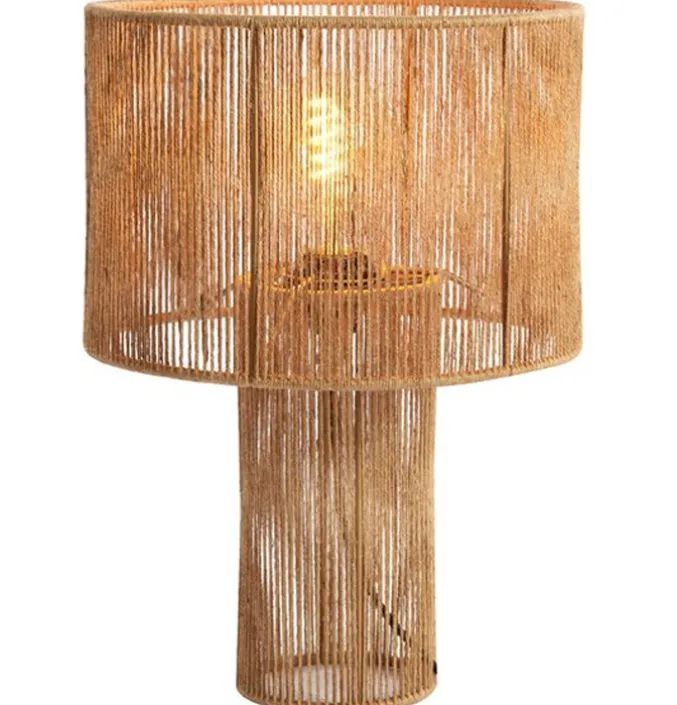 Tafellamp Lavatera bruin