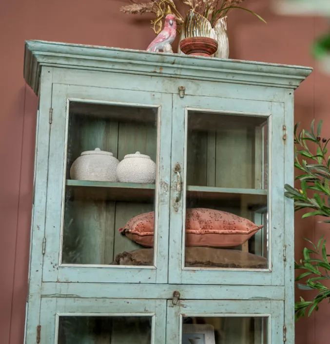Unieke kast groen