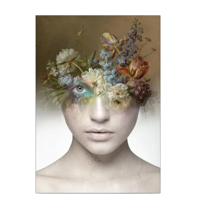 Urban Cotton wanddoek Bloom