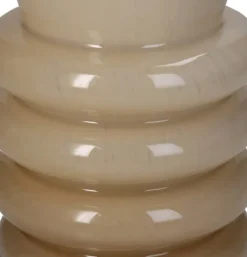 Vaas Beige Glas