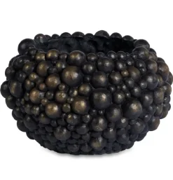 Vaas Globo Round Bowl antiek goud
