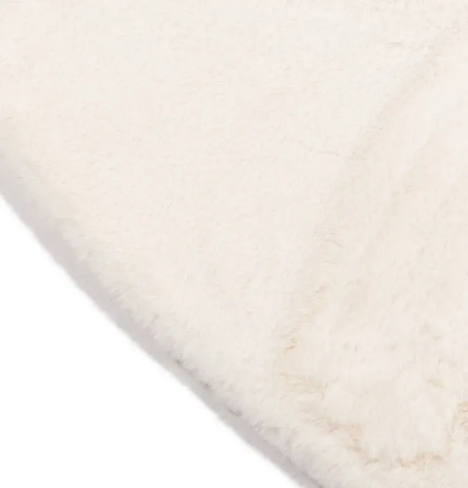 Vloerkleed Plush wit