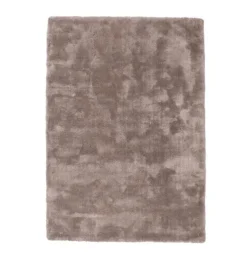 Vloerkleed velvet touch taupe