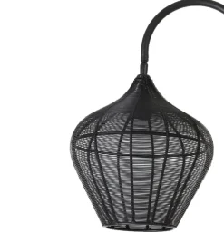 Vloerlamp Aversa zwart