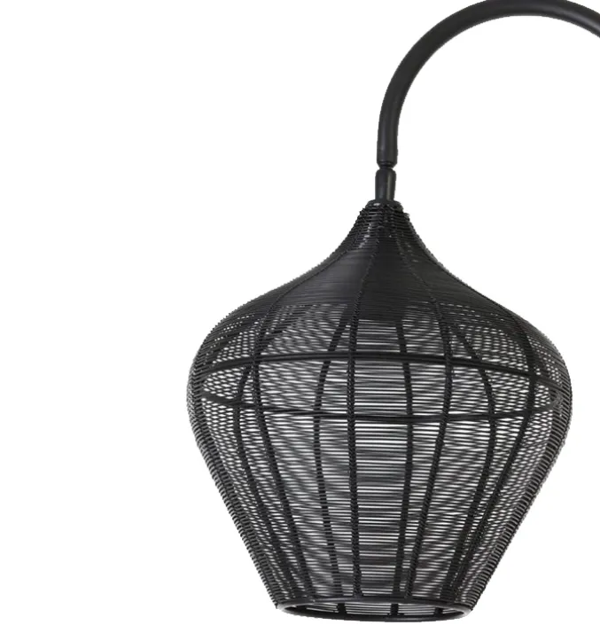 Vloerlamp Aversa zwart