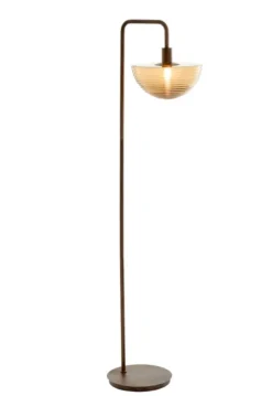 Vloerlamp Baylie hout