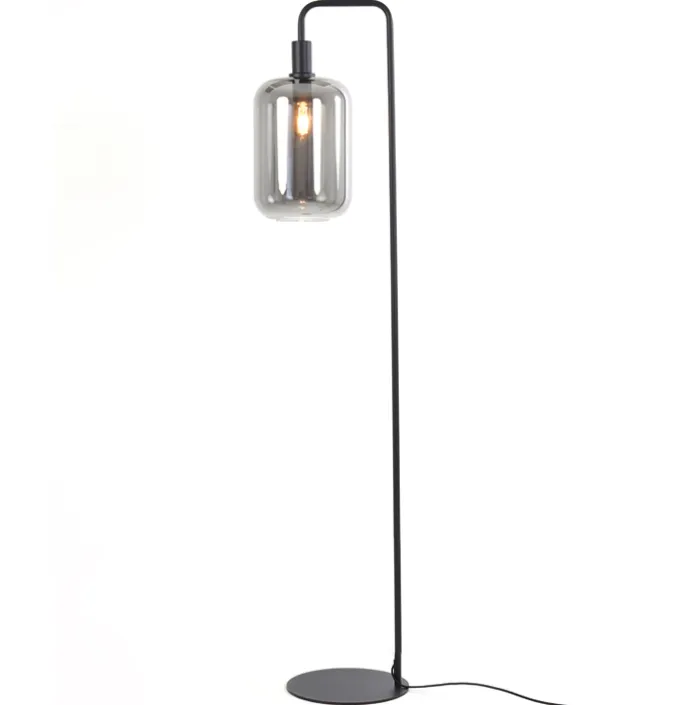 Vloerlamp Lucca zwart