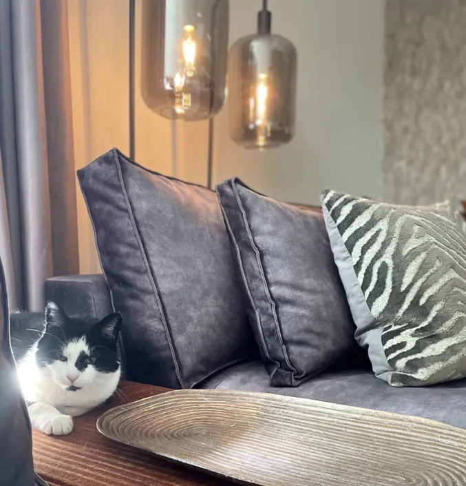 Vloerlamp Lucca zwart