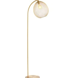 Vloerlamp Moroc goud