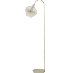 Vloerlamp Riccio goud
