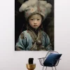 Wandkleed Traditional Child 2