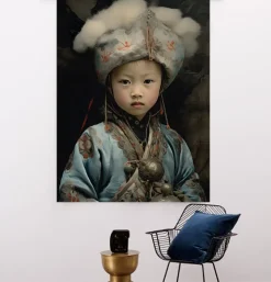 Wandkleed Traditional Child 2