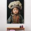 Wandkleed Traditional Child 1