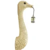 Wandlamp Ostrich goud