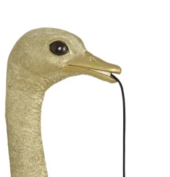 Wandlamp Ostrich goud