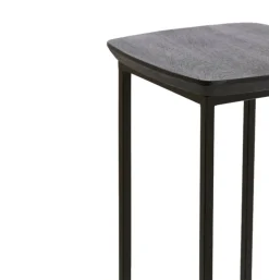 Zuil Quenza hout zwart