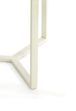 Zuil ROSOLINA helder rib glas+crème